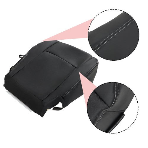 New For Dodge Ram 1500 Laramie 2013-2018 Leather Seat Cover Passenger Bottom