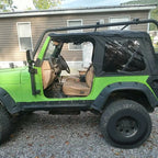 Roof Rack for Jeep Wrangler TJ Rubicon 1997-2006 Textured Black Replace 76713