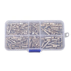 180Pcs Open Barrel Contacts Kit Wire Guage 22-12AWG for DTP DT Size 12 16 20