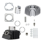 Cylinder Head Piston Ring Gasket Kit for Suzuki LT50 LTA50 ALT50 1985-2006