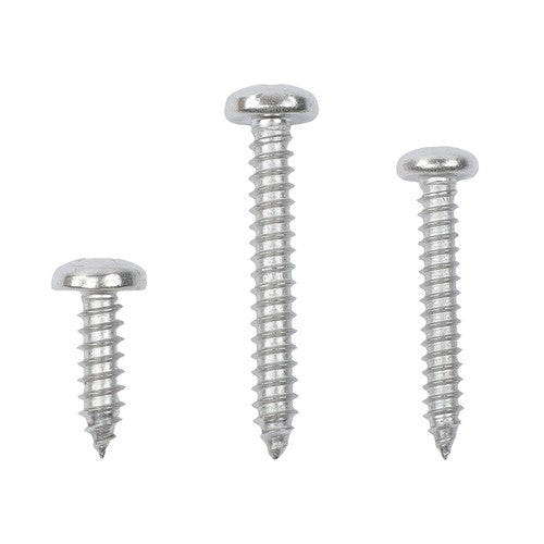 550Pack 304 Stainless steel wood screws kits countersunk #4 #6 #8 #10 #12 W/Box