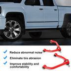 Front Upper Control Arms 2-4 Inch Lift for Silverado Sierra Escalade Tahoe Avalanche