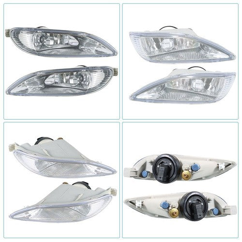 For Toyota Corolla 2005-2008 Camry 02-04 Front Bumper Fog Light Lamp Clear Lens