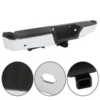 For Ford F150 2015-2019 w/ Heavy Duty Tow & Sensor Hole Chrome Rear Bumper