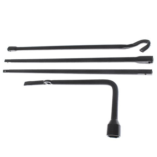 Black Steel Spare Lug Wrench Tire Tool Kit W/Bag Fit For Toyota Tacoma 2005-2013