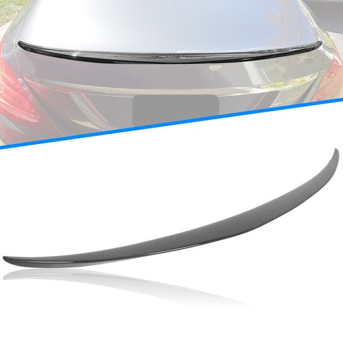 Glossy Trunk Spoiler Lip For Mercedes C Class W205 2015 2022 C300 C63 C43 AMG