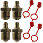 4X For Bobcat 751 753 763 773 853 863 864 843 Skid Grease Zerk Fitting 743332