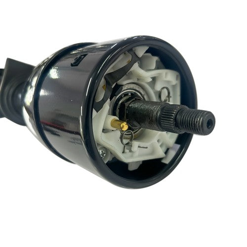 Set of 35'' Black Tilt Steering Column Manual Floor Shift Without Key & Adapter