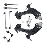 MS601174 10× Front Lower Control Arms Tie Rod Sway Bar Link For Honda CR-V 12-14