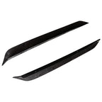 4PCS Carbon Fiber Front Bumper Side Blade Canard Fin for Subaru WRX VB S4