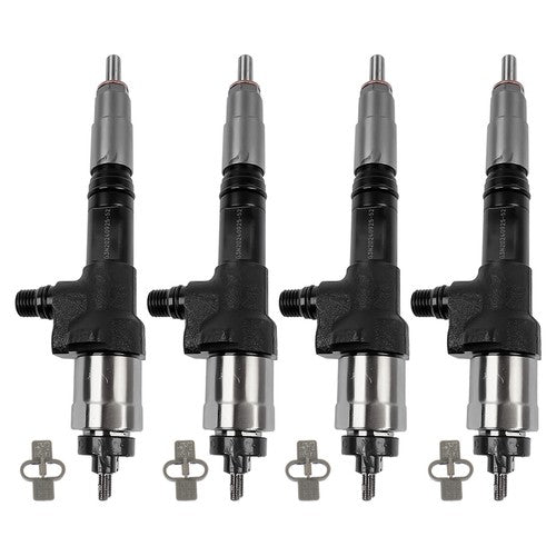 Ser of 4 Common Rail Fuel Injectors Fits for Kubota V3800 V3800T 3.8L 1J50053052