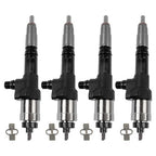 Ser of 4 Common Rail Fuel Injectors Fits for Kubota V3800 V3800T 3.8L 1J50053052