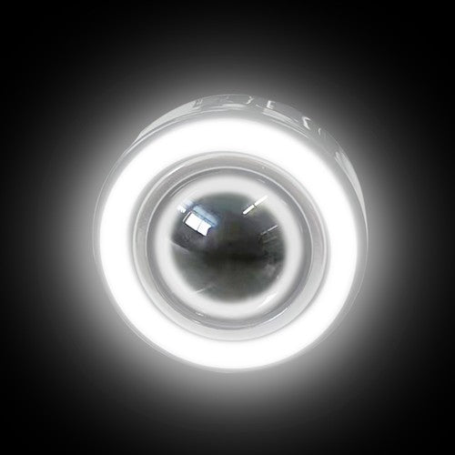 DRL White LED Halo Projector Fog Lights Lamp Angel Eye for 2016-2021 Honda Civic