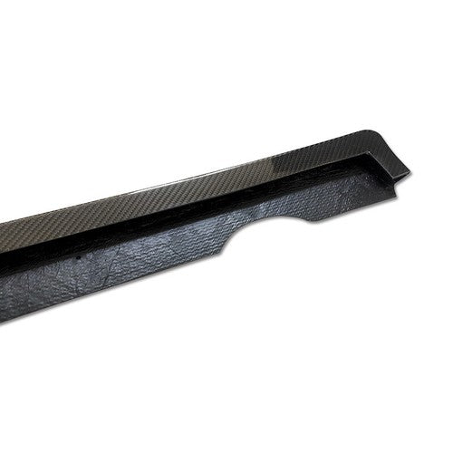 Carbon Fiber Side Skirts Extension Pair for Volkswagen GOLF 7 R VII MK7 2013-16