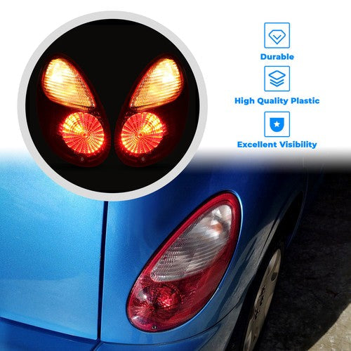 Tail Lights Left Side Right Side with Bulbs for 2006 2010 Chrysler PT Cruiser
