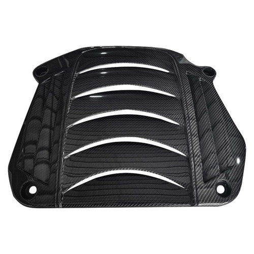 Real Carbon Fiber Shutters Engine Hood Cover for Nissan GT-R R35 2009-2020