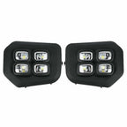 Fit 2016-2022 Toyota Tacoma 4-Eyes DRL LED White&Amber Fog lights Turn signal