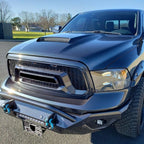 Universal Hood Scoop Vent 25.2 x 25.2 for Challenger Sliverado Nissan Titan