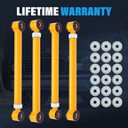 4Pcs Adjustable Front Upper Lower Control Arms for Dodge Ram 3500 1994-2009 0-6