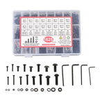 1625 Pcs M2 M3 M4 M5 Bolts and Nuts Hex Socket Head Screw Assortment Kit