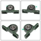 10 × UCP206-20 Pillow Block Bearing 1-1/4" Bore 2 Bolt Self-Aligning Solid Base
