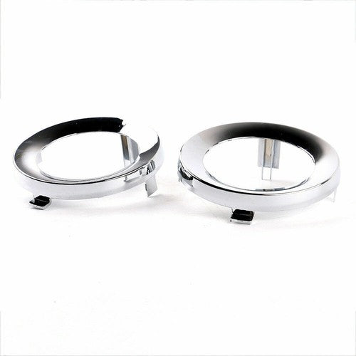 Pair Front Chrome Fog Light Trim Lamp Cover for 2009-2013 Subaru Forester