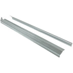 Pair Slip On Rocker Panels for 2009-18 Dodge Ram 1500 2500 3500 Pickup Crew Cab