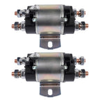 2Pcs Gas Golf Cart Solenoid For Yamaha G1 6 Terminal 12 Volt 100A J17-81950-01
