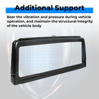 Black Front Windshield Frame for 2003-2006 Jeep Wrangler TJ 55395014AB