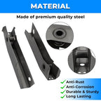 Rear Shackle Mount Frame Rust Repair Kit 2PCS for 86-95 Jeep Wrangler YJ