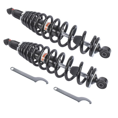 2Pcs Front Shocks Black for Can-Am Outlander 570 650 850 1000 Renegade 500 570