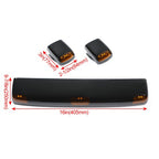 Amber Cab Roof Marker LED Lights for 2015-2019 Chevy Silverado GMC 2500HD 3500HD