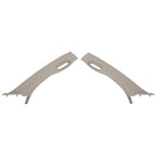 Pair Pull Grab Handle A Pillar Windshield Post Trim for 2002 2010 Dodge Ram