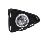 Clear Bumper Fog Lights Driving Lamps for 2016-2018 for Toyota RAV4 w/Wiring