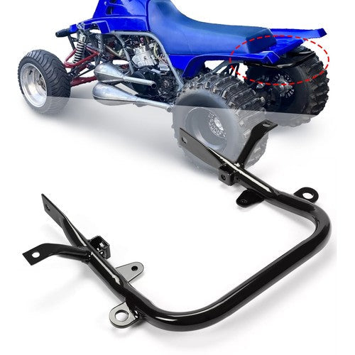 Black Steel Rear Bumper Grab Bar for 1987-2006 Yamaha Banshee 350 YFZ350