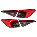 Set Tail Lights Rear Lamps Outer Inner Side for 2022 2023 2024 for Honda Civic