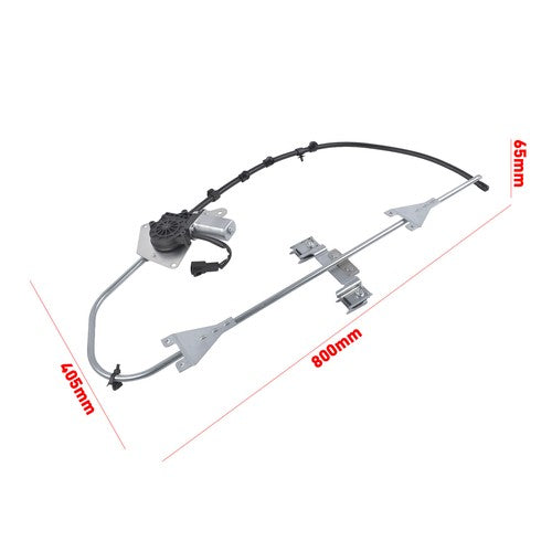 New Power Window Regulator with Motor for Freightliner M2 Left Driver Side LH