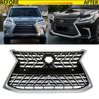 Front Bumper Grille F-Sport Style for 2016-2021 Lexus LX570 Conversion