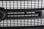 Front Upper Grille for Ford F-150 Platinum 2015-2017 Camera Hole Matte Black