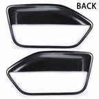 Dark Gray Pair Interior Door Panel Insert Hard Cover For Ford Mustang GT 05-09