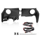 Front Dash Speaker Pods Stereo Panel Mount Kit Fit for Can-Am Maverick X3 17-24