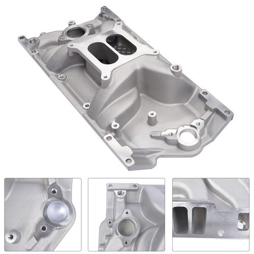 New 7116 Performer RPM Intake Manifold for Small Block Chevy Vortec Dual Plane