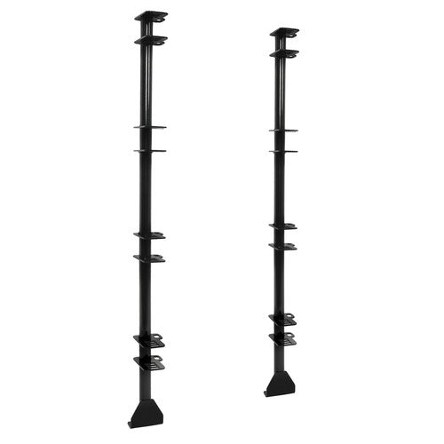 Lockable Weeder Trimmer Rack Holders for Enclosed or Open Trailer Set of 4