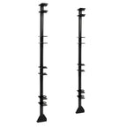 Lockable Weeder Trimmer Rack Holders for Enclosed or Open Trailer Set of 4