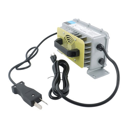 36V 18A Waterproof Charger With Crowfoot Plug For E-Z-GO Yamaha Golf Carts New