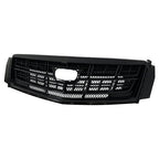 Front Bumper Upper Lower Grille Grill 2PCS for 2013-2017 Cadillac XTS Black