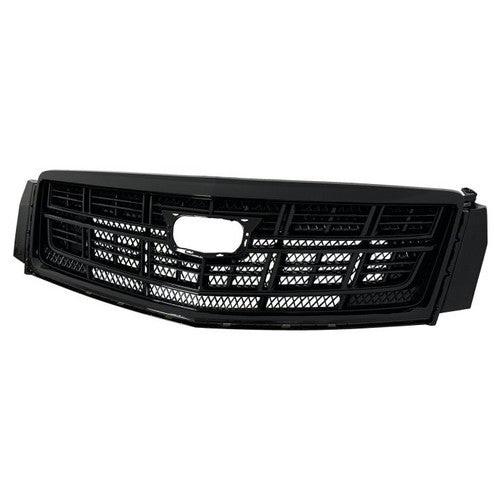 Front Bumper Upper Lower Grille Grill 2PCS for 2013-2017 Cadillac XTS Black