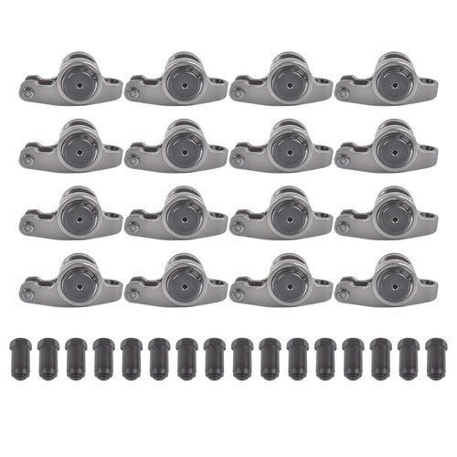 16x Roller Rocker Arm Self-Aligning for Small Block Chevy SBC 350 7/16'' Stud