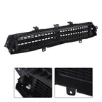 For 2014-2016 Chevy Malibu Black Plastic Front Bumper Grille Shutter W/O Motor
