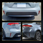 2pcs Rear Bumper Reflector Reflex Red For 2020 2021 2022 Toyota Corolla L LE SE